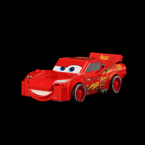Light Kit for Lightning McQueen 77255- Briksmax 2.0