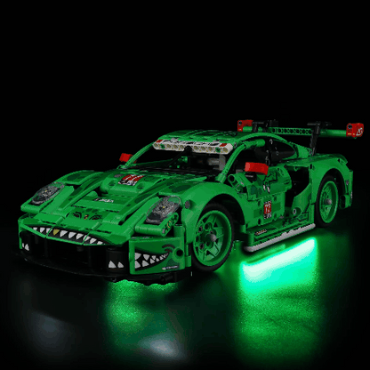 Beleuchtungssatz für Porsche 911 GT3 R REXY AO Rennwagen 42224- Briksmax 2.0