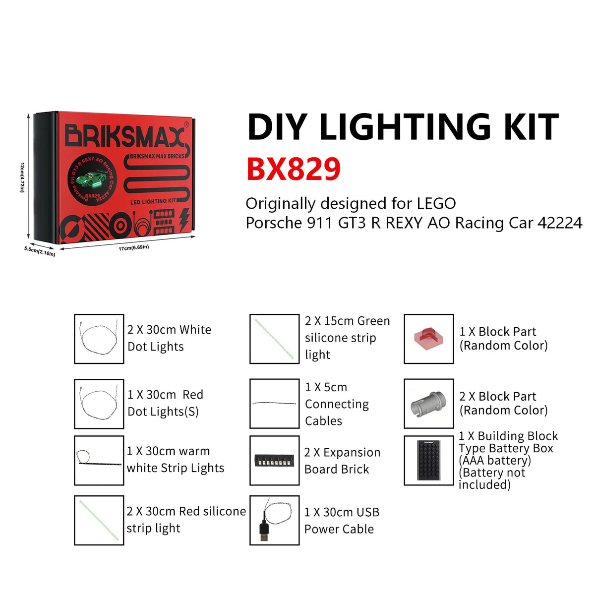 DIY Mini Pack – Lighting Kits for LEGO Builds