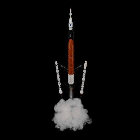 Light Kit for NASA Artemis Space Launch System Rocket 42221  | Touch Control