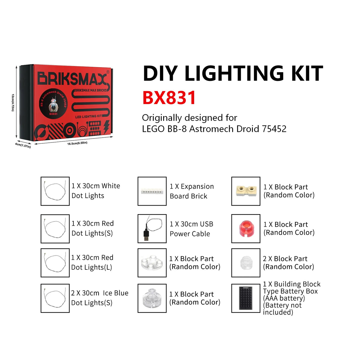 DIY Mini Pack – Lighting Kits for LEGO Builds