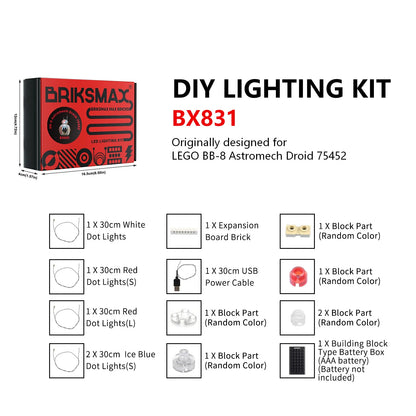 DIY Mini Pack – Lighting Kits for LEGO Builds