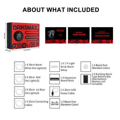 Kit d'éclairage pour AT-AT 75440 - Briksmax 2.0