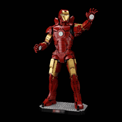 Kit d'éclairage pour Iron Man Mark 3 Collector' Edition 76344 - Briksmax 2.0