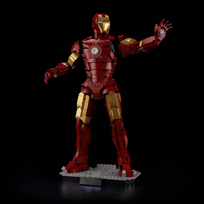 Kit d'éclairage pour Iron Man Mark 3 Collector' Edition 76344 - Briksmax 2.0