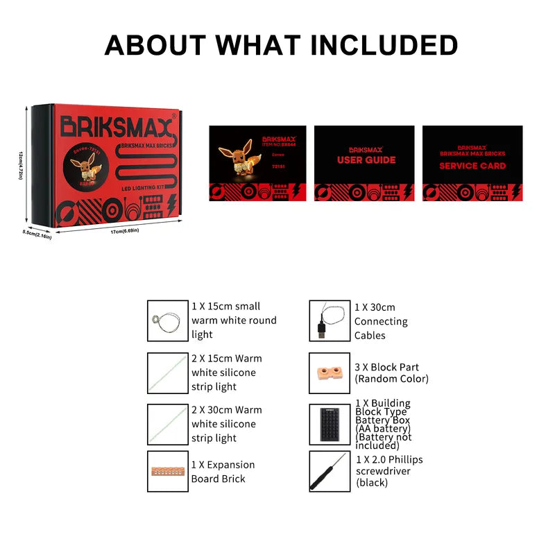 Light Kit for Eevee 72151 - Briksmax 2.0