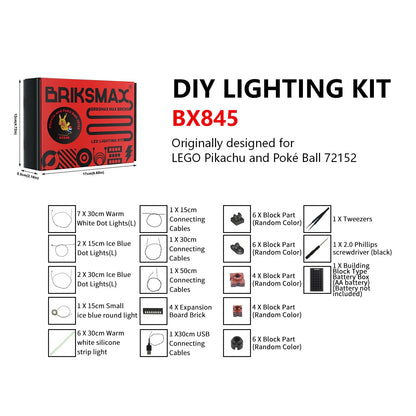 DIY Builder Pack – Lighting Kits for LEGO Builds
