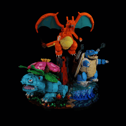 Light Kit for Venusaur, Charizard and Blastoise 72153 - Briksmax 2.0