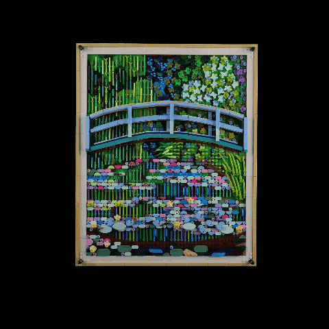 Light Kit for Claude Monet – Bridge over a Pond of Water Lilies 31220 - Briksmax 2.0