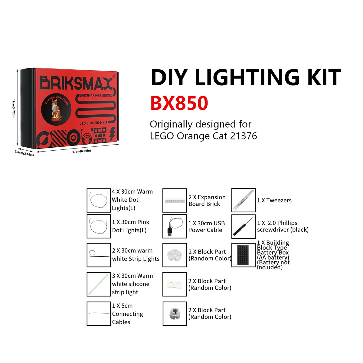 DIY Mini Pack – Lighting Kits for LEGO Builds