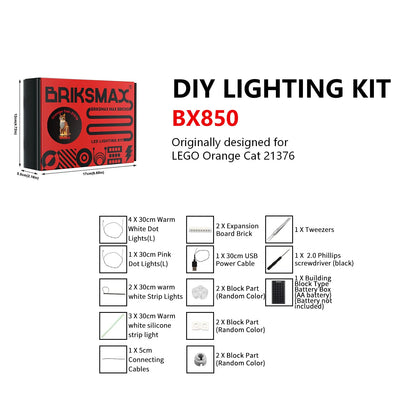 DIY Mini Pack – Lighting Kits for LEGO Builds