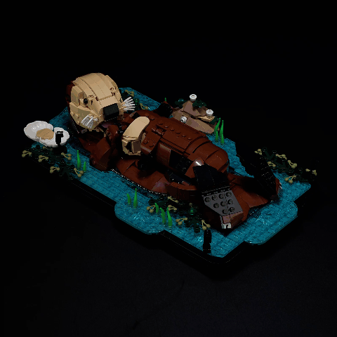 Light Kit for Floating Sea Otters 21366 - Briksmax 2.0