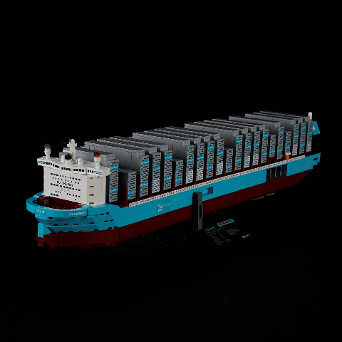 Light Kit for Maersk Dual-Fuel Container Vessel 40955 - Briksmax 2.0