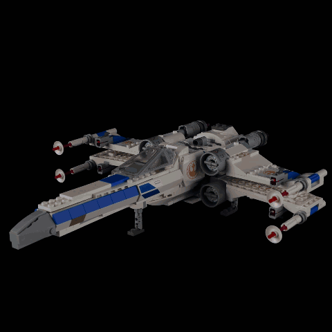 Light Kit for New Republic X-Wing Starfighter 75460 - Briksmax 2.0