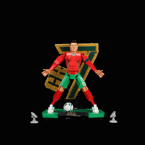 Light kit for Cristiano Ronaldo – Soccer Legend 43016 |  Classic Warm Edition