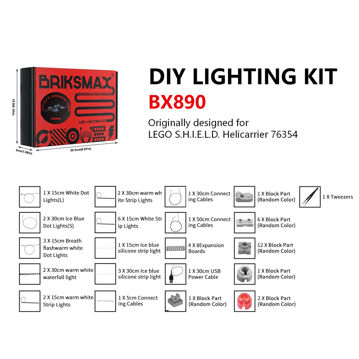 DIY Mega Pack – Lighting Kits for LEGO Builds