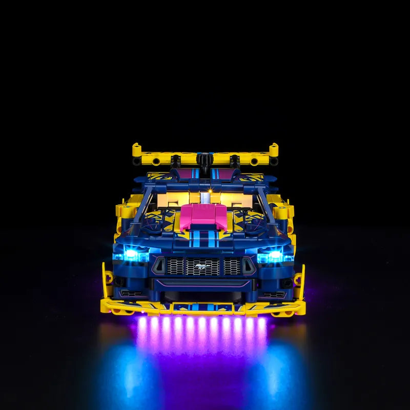 Light kit for Custom Garage Ford Mustang GT Car 42236 | Briksmax 2.0