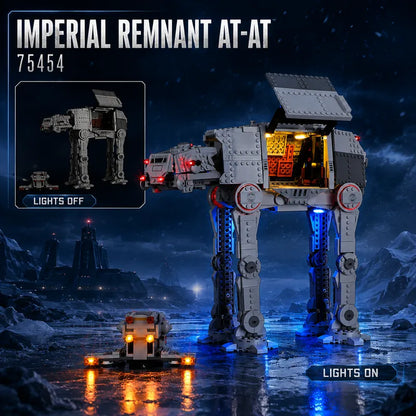 Light kit for Imperial Remnant AT-AT with INT-4 75454 | Briksmax 2.0