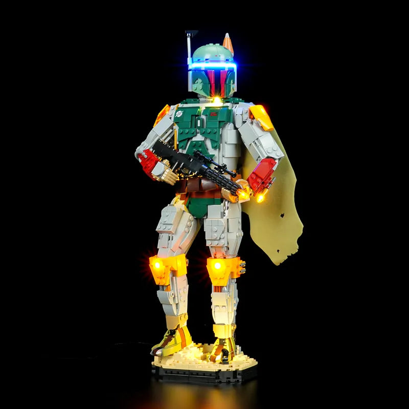 Light kit for Buildable Boba Fett 75455 | Briksmax 2.0