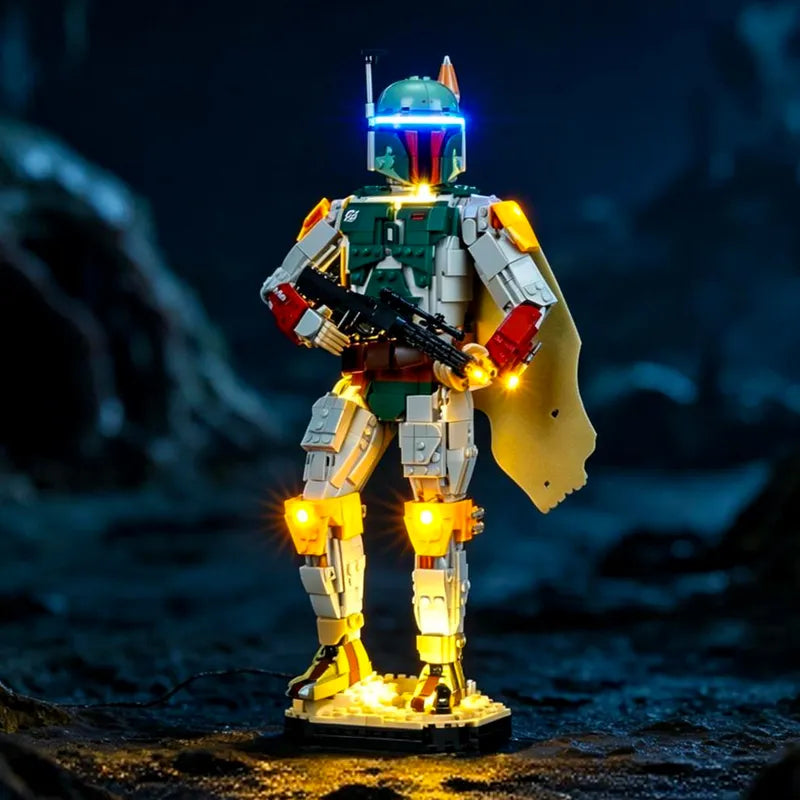 Light kit for Buildable Boba Fett 75455 | Briksmax 2.0