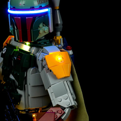 Light kit for Buildable Boba Fett 75455 | Briksmax 2.0