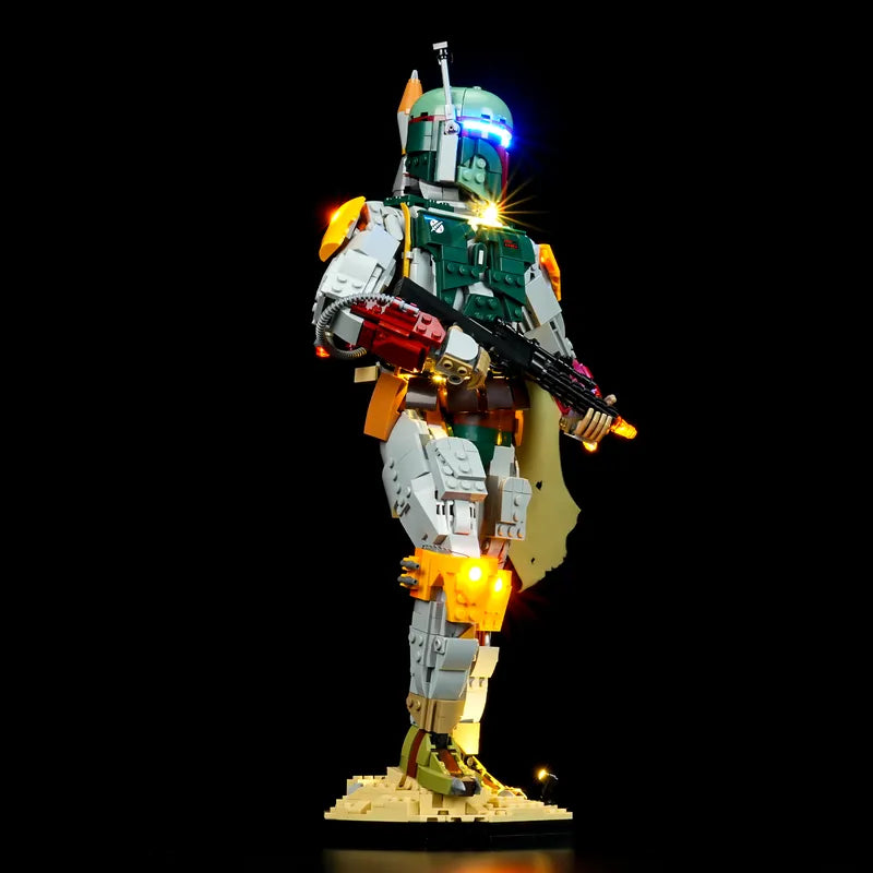 Light kit for Buildable Boba Fett 75455 | Briksmax 2.0