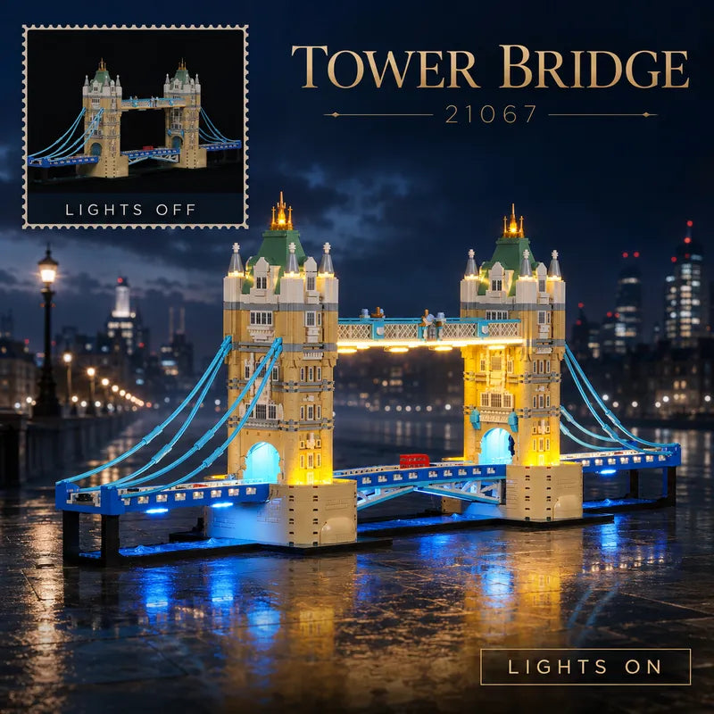 Light kit for TOWER BRIDGE 21067 | Briksmax 2.0