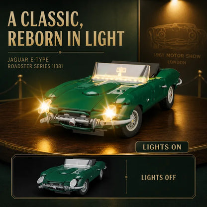 Light kit for Jaguar E-Type Roadster Series 11381 | Briksmax 2.0