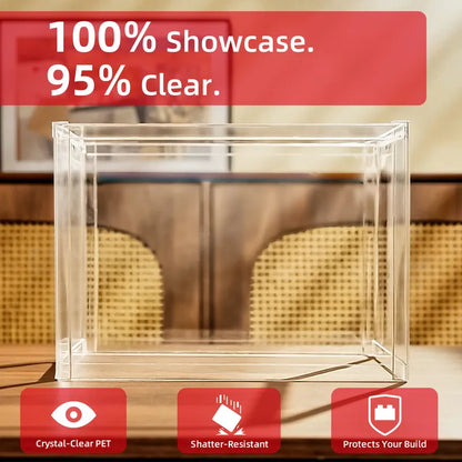 Clear PET Dust Cover for Brick Models – Multiple Sizes | 2 Pack