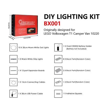 DIY Builder Pack – Lighting Kits for LEGO Builds