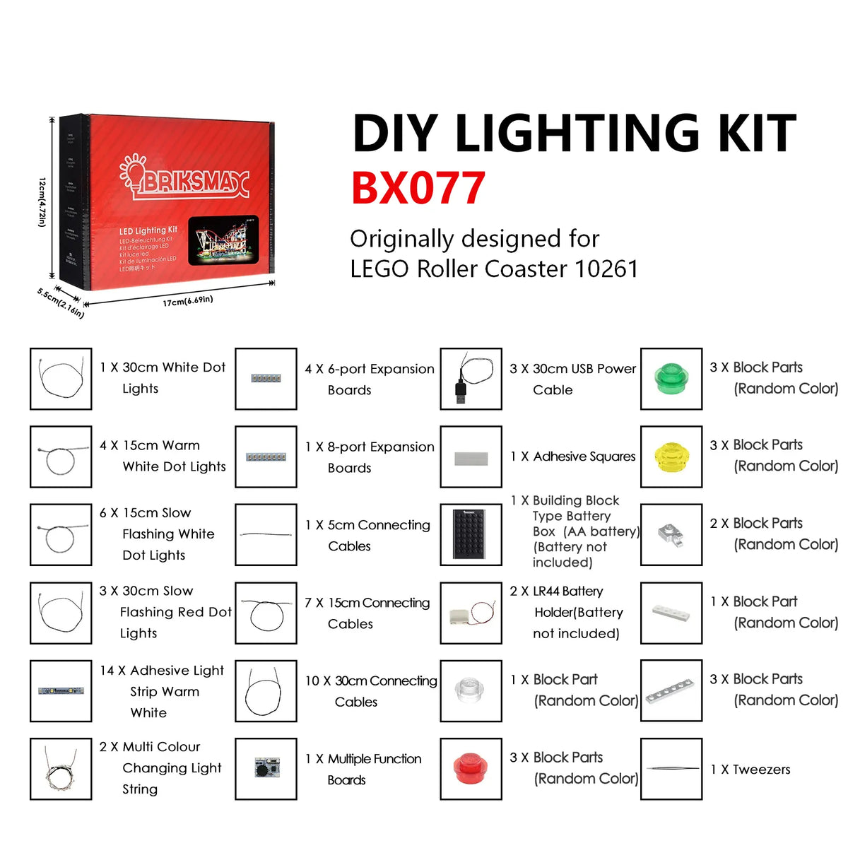 DIY Mega Pack – Lighting Kits for LEGO Builds