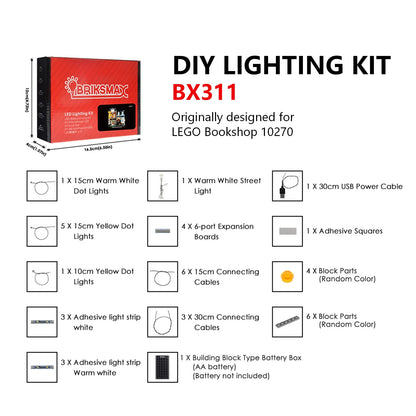 DIY Creator Pack – Lighting Kits for LEGO Builds