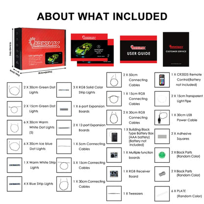 Light Kit For Lamborghini Sián FKP 37 42115 | Remote + RGB Version