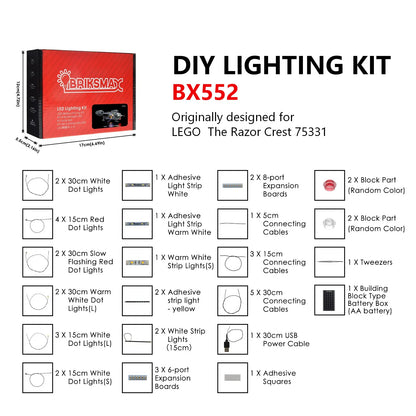 DIY Mega Pack – Lighting Kits for LEGO Builds