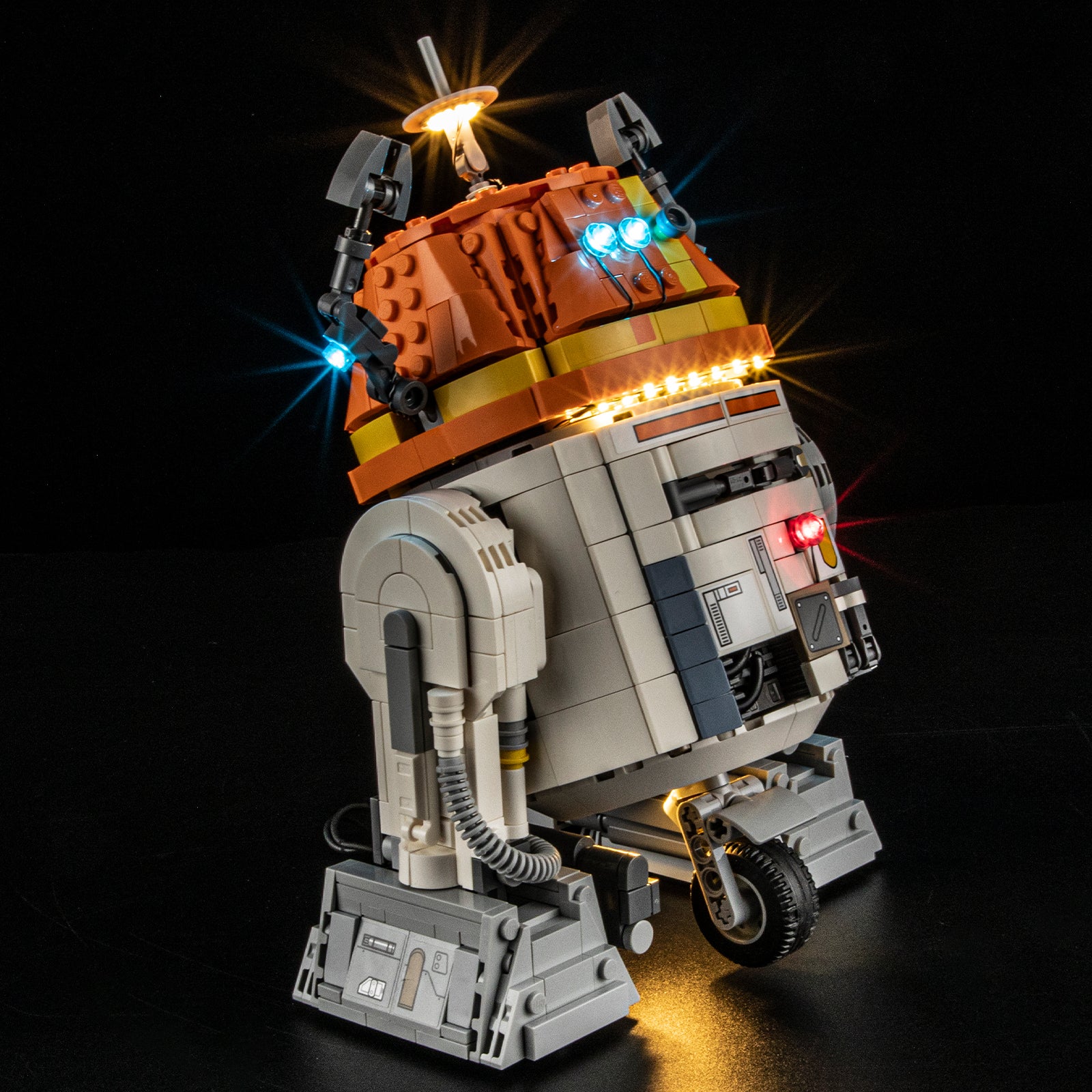 BriksMax 2.0 Light Kit For Chopper (C1-10P)™ Astromech Droid #75416-8