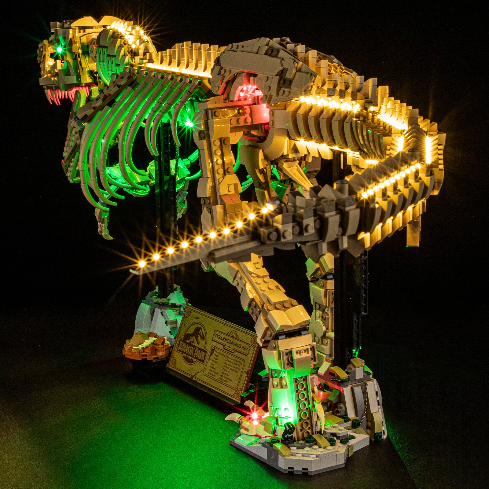 Briksmax 2.0 Light Kit For LEGO Dinosaur Fossils: Tyrannosaurus rex #76968 -9
