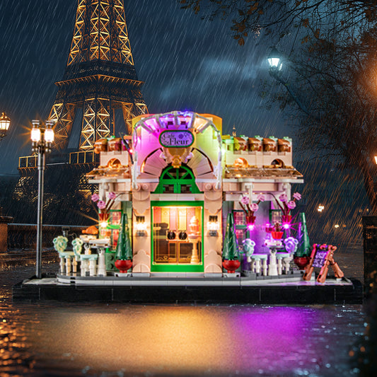 Briksmax 2.0 Light Kit For LEGO French Café  #10362-1
