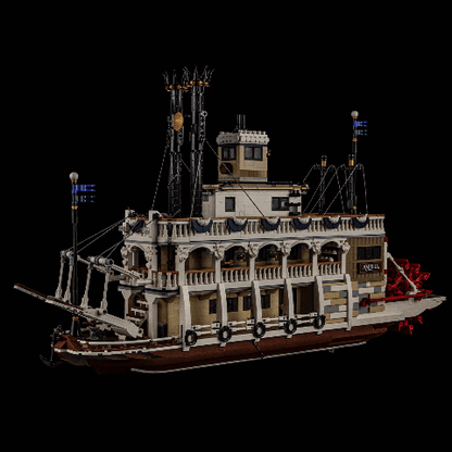 Briksmax 2.0 Light Kit For LEGO River Steamboat #21356-2