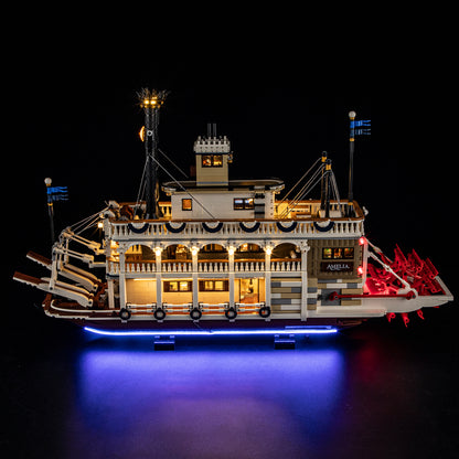 Briksmax 2.0 Light Kit For LEGO River Steamboat #21356-9