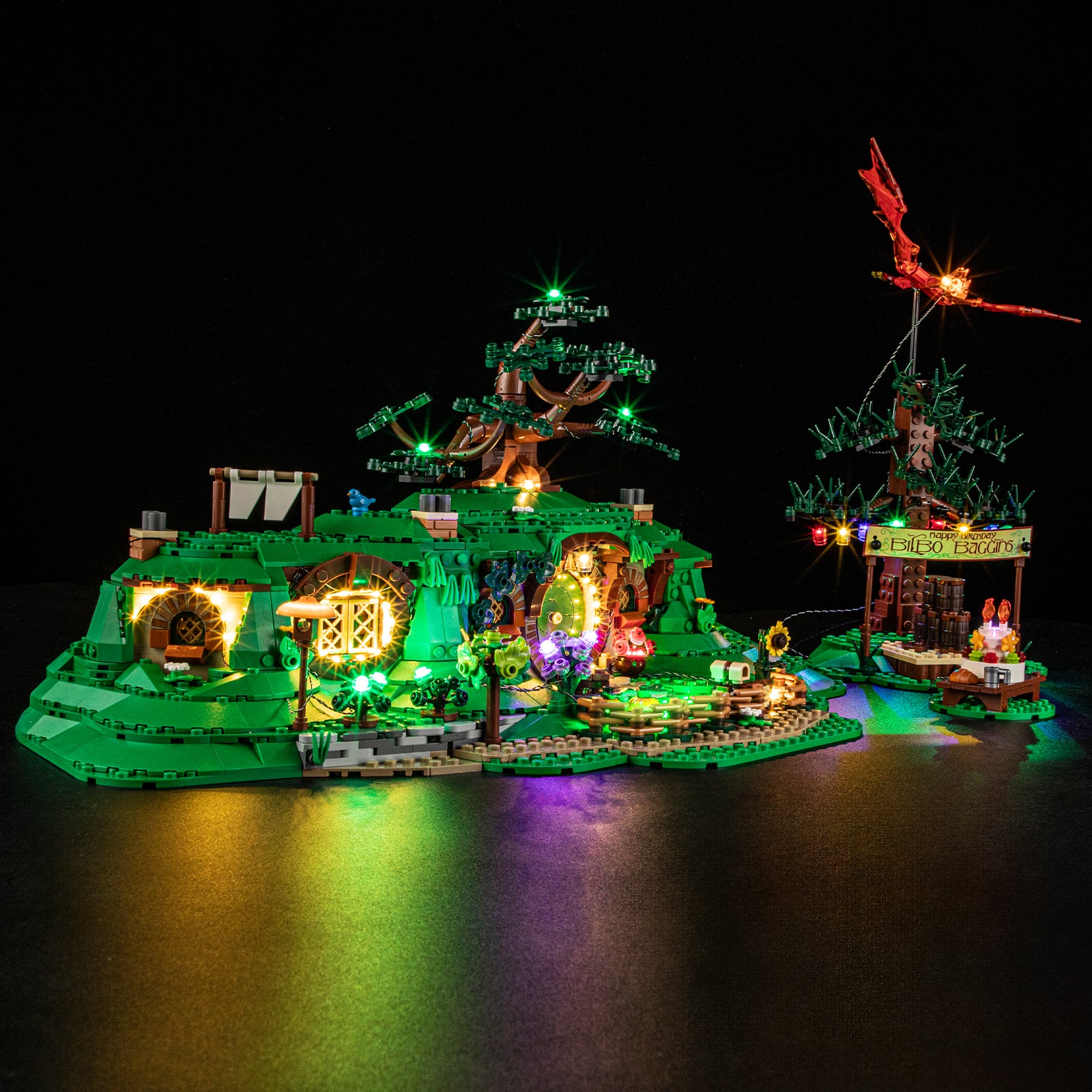 Briksmax 2.0 Light Kit For LEGO The Lord of the Rings: The Shire #10354-8