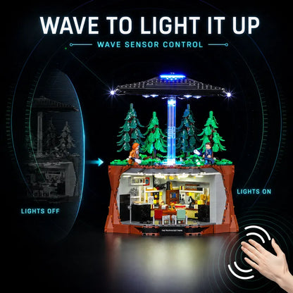 Wave Sensor Light Kit for X-Files 21369 - Briksmax 2.0