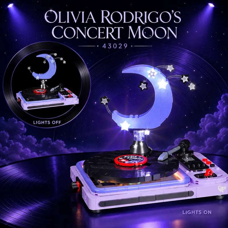 Light kit for Olivia Rodrigo's Concert Moon 43029 | Briksmax 2.0