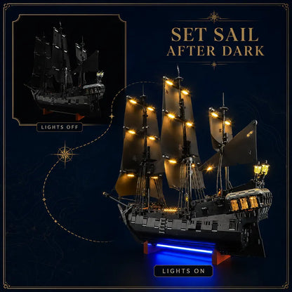 Light Kit For Captain Jack Sparrow's Pirate Ship  #10365- Briksmax 2.0