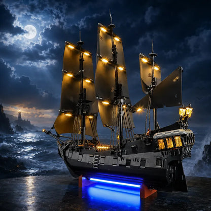 Light Kit For Captain Jack Sparrow's Pirate Ship  #10365- Briksmax 2.0