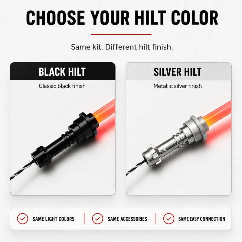 Star Wars Lightsaber LED Kit Bundle with Expansion Board, USB & Cables