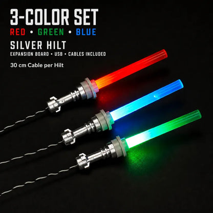 Star Wars Lightsaber LED Kit Bundle with Expansion Board, USB & Cables