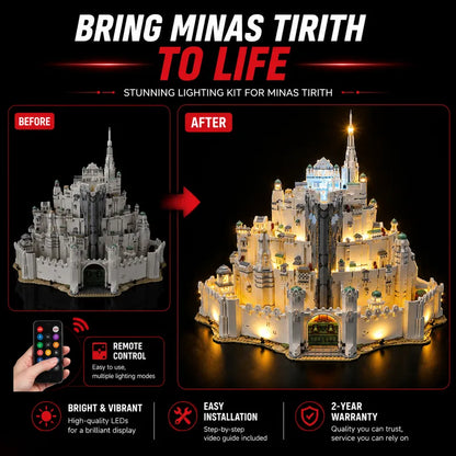 Remote Light kit for The Lord of the Rings: Minas Tirith 11377