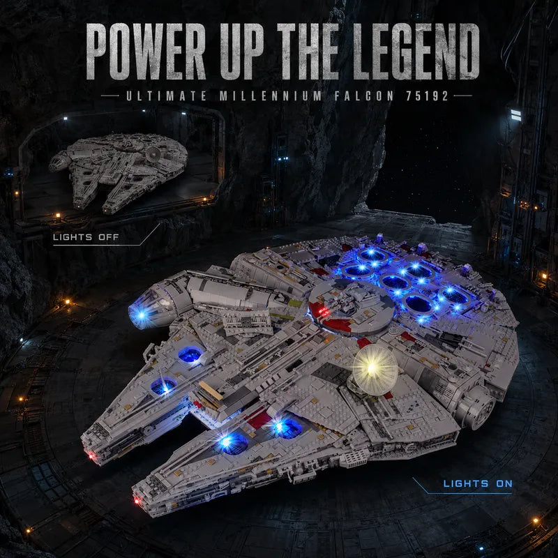 Beleuchtungsset für Ultimate Millennium Falcon 75192