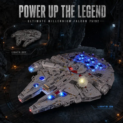 Beleuchtungsset für Ultimate Millennium Falcon 75192