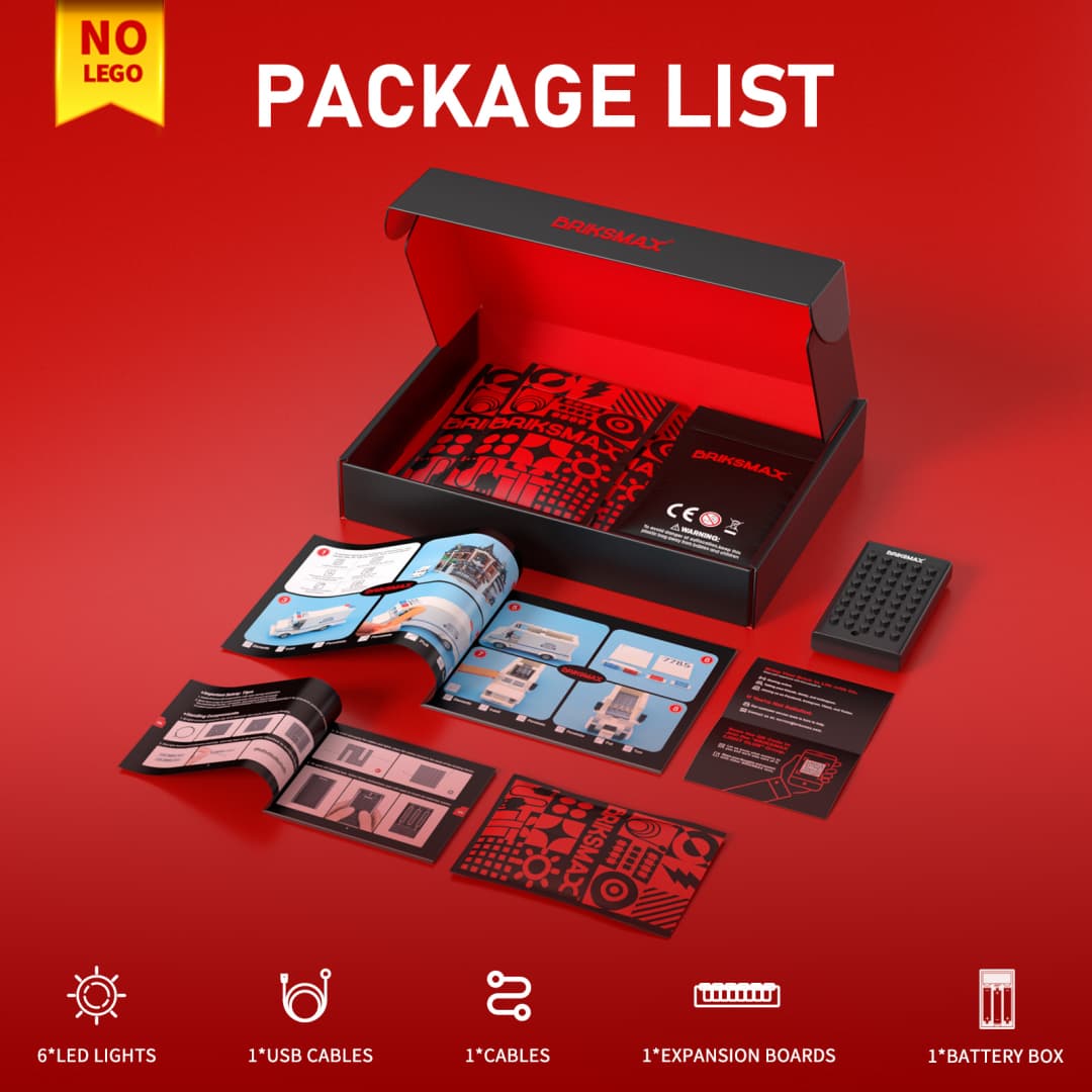 Light Kit for AT-AT 75440 - Briksmax 2.0